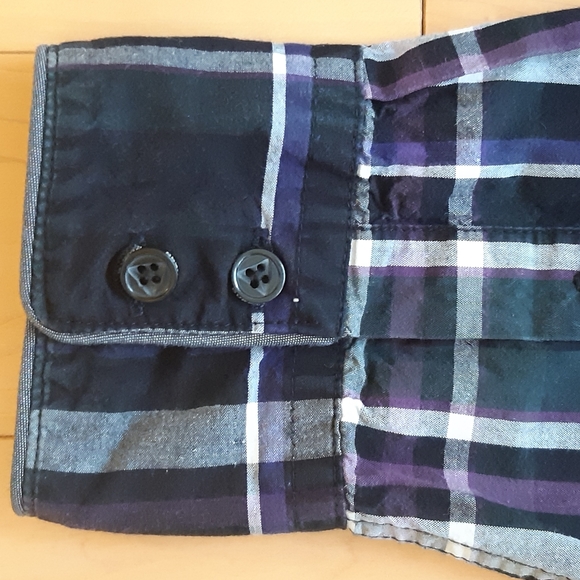 GUESS men's plaid shirt - Picture 2 of 6